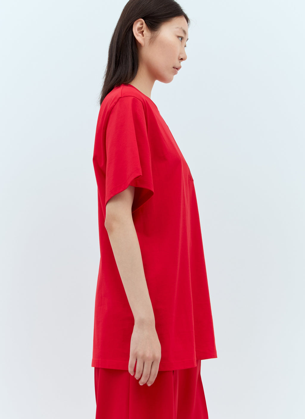 Max Mara Women Logo Embroidery T-Shirt