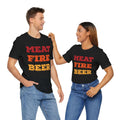 Meat Fire Beer BBQ T-Shirt