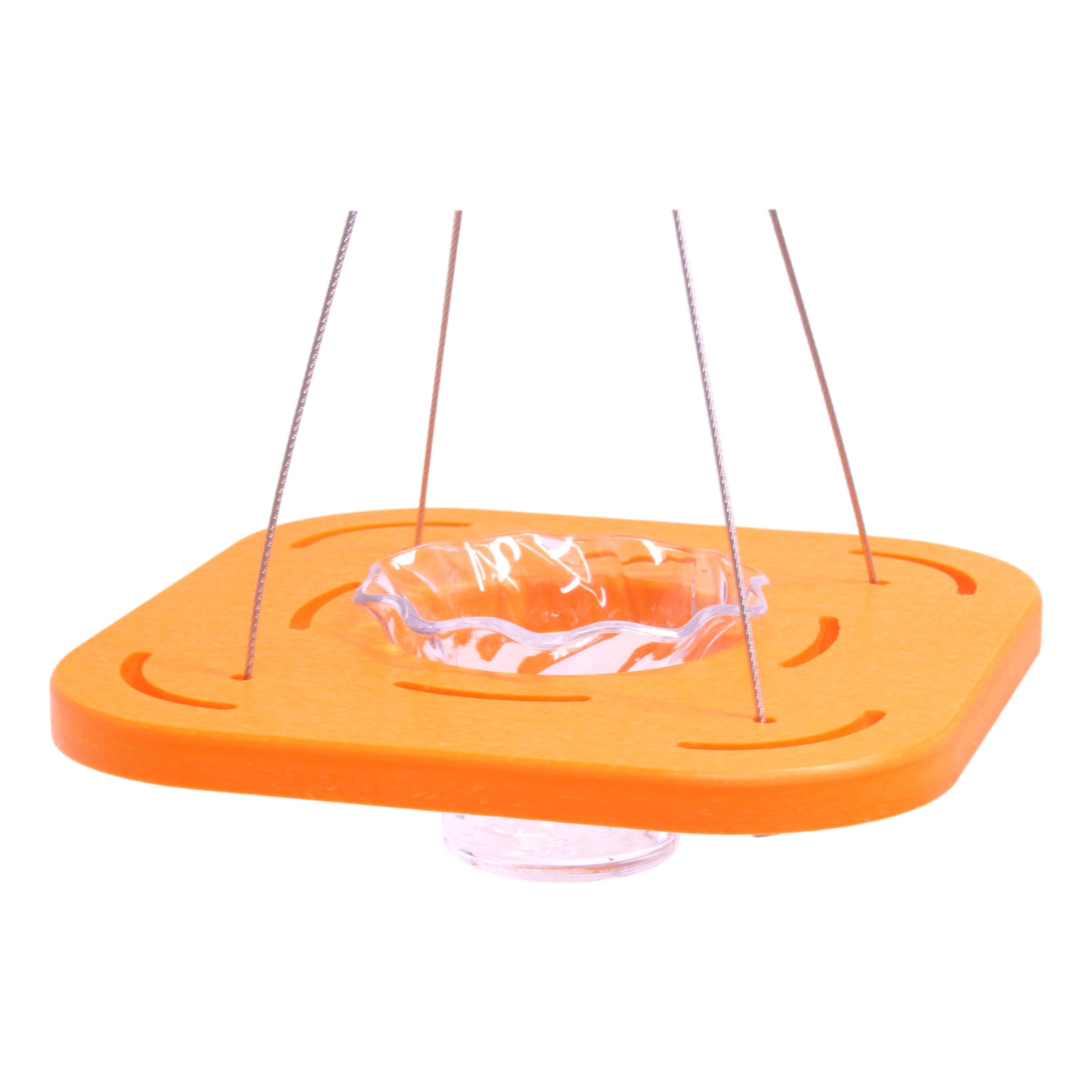 Oriole Bird Feeder, Porch Jelly-Cup Oriole Feeder, Poly Lumber