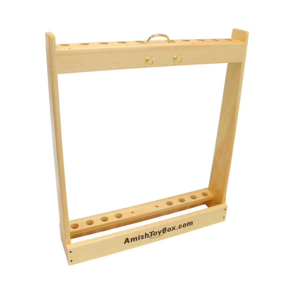 Deluxe 8-Player Croquet Game Set - Choose a Storage Option - Wooden Holder or Duffel Carry Bag