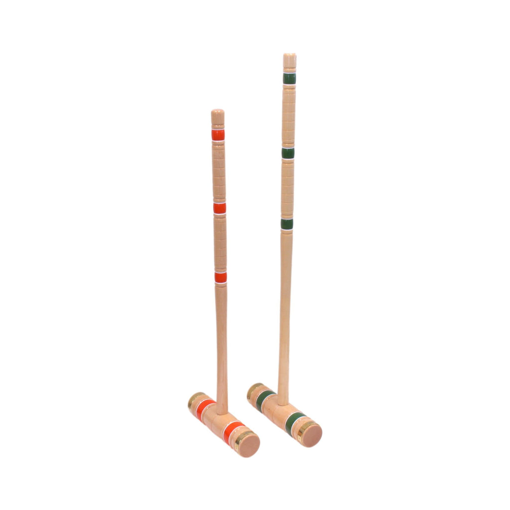 Deluxe 8-Player Croquet Game Set - Choose a Storage Option - Wooden Holder or Duffel Carry Bag