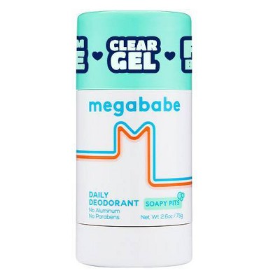 Megababe Soapy Pits Daily Solid Deodorant 2.6oz - New - PhishStones Products