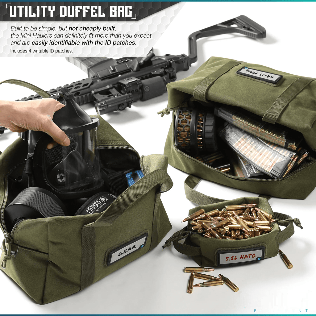 Mini Hauler Duffel Bag - 2 Pack - PhishStones Products