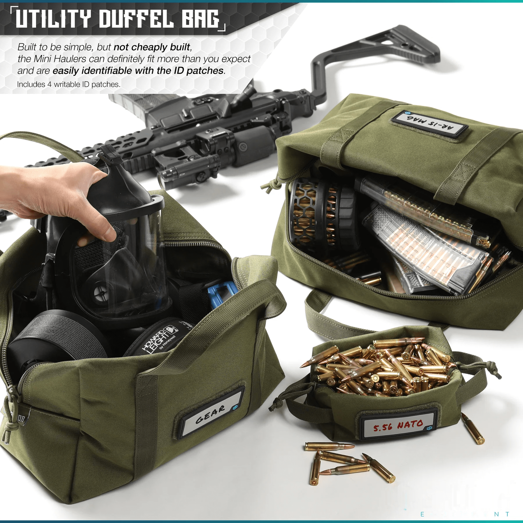 Mini Hauler Duffel Bag - 2 Pack - PhishStones Products