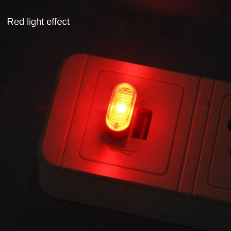 Mini USB LED Ambient Light for Car Interior - Portable Plug & Play Neon Decorative Lamp - PhishStones Products