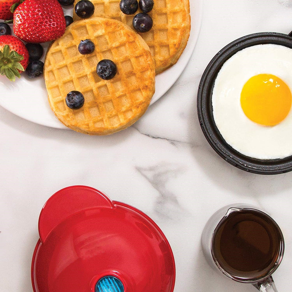 🧇 Mini Waffle Maker – 4” Nonstick Personal Waffle Machine - PhishStones Products