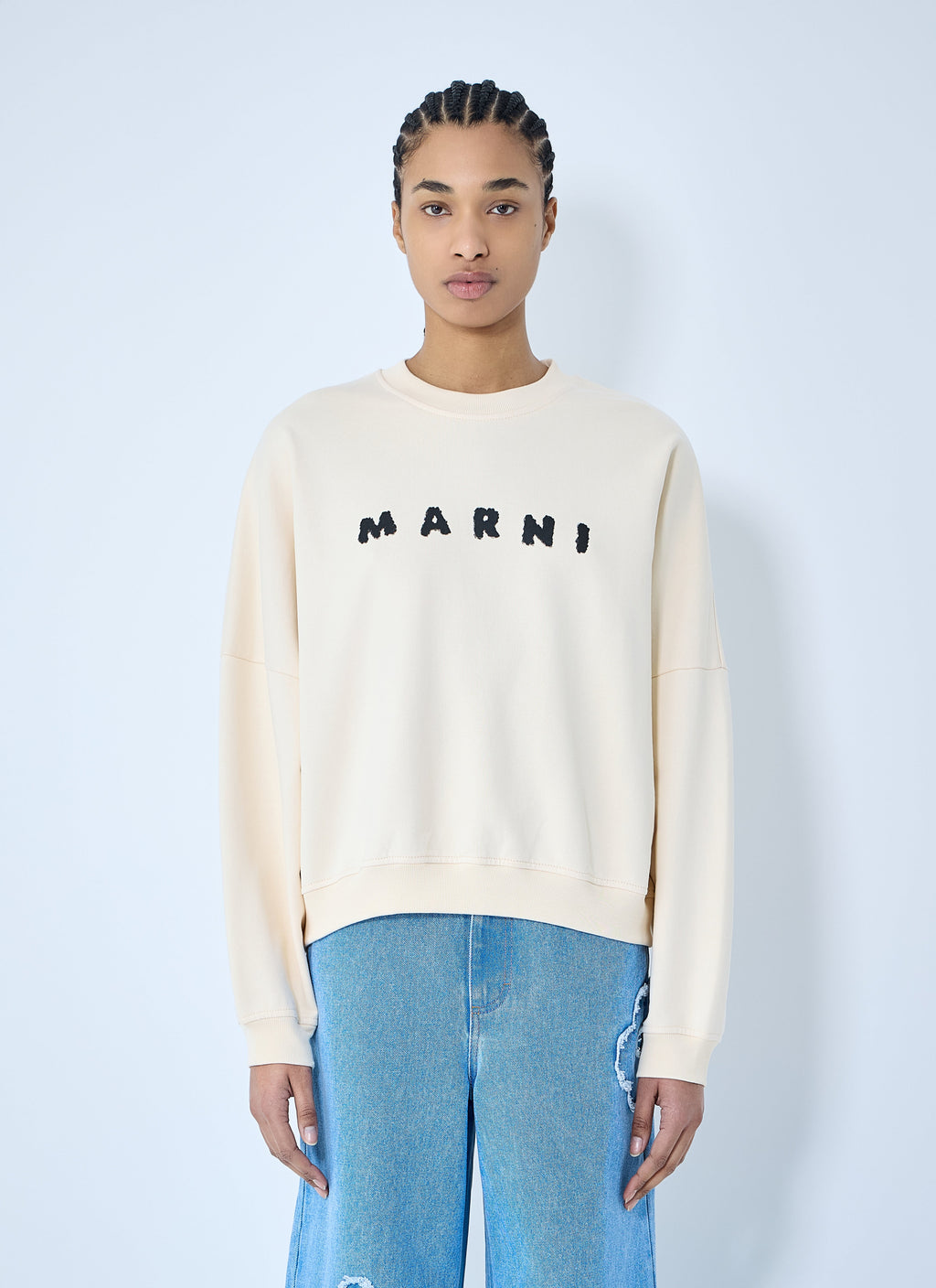 Marni Women Logo Print Sweatshirt