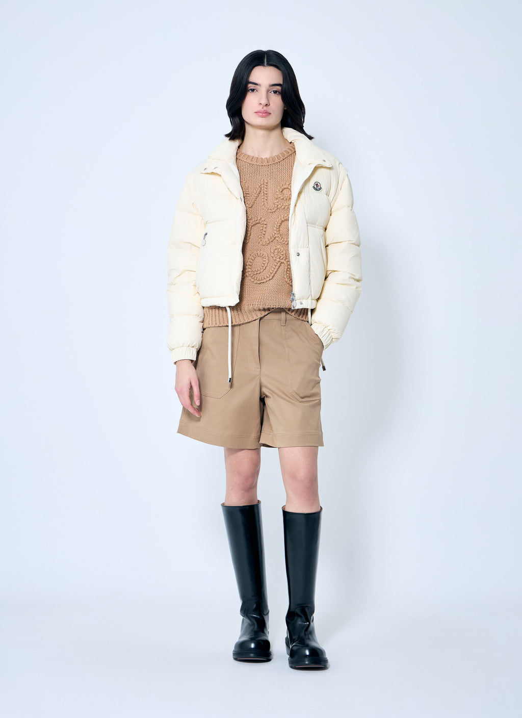 Moncler Women Twill Shorts