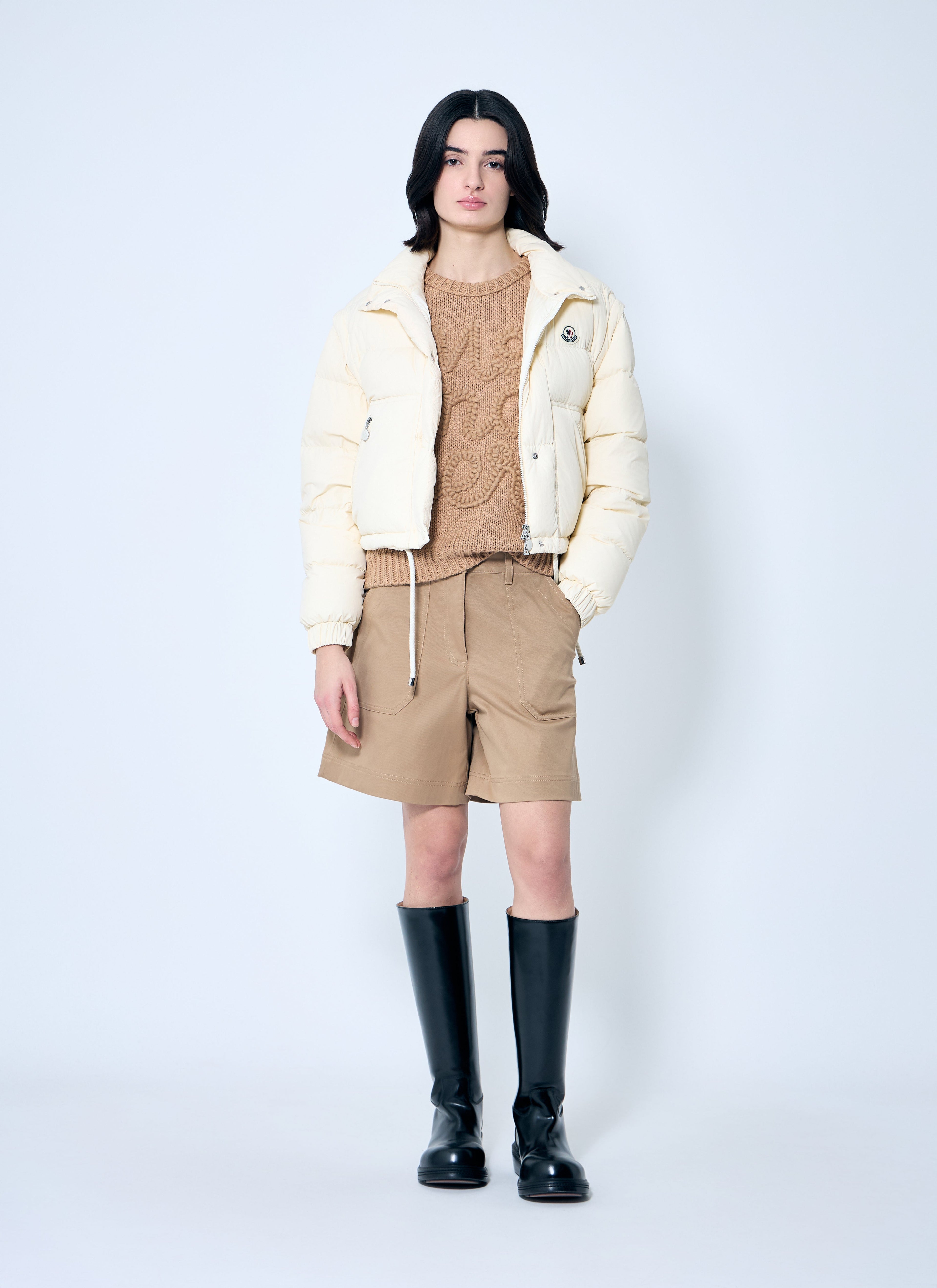 Moncler Women Twill Shorts