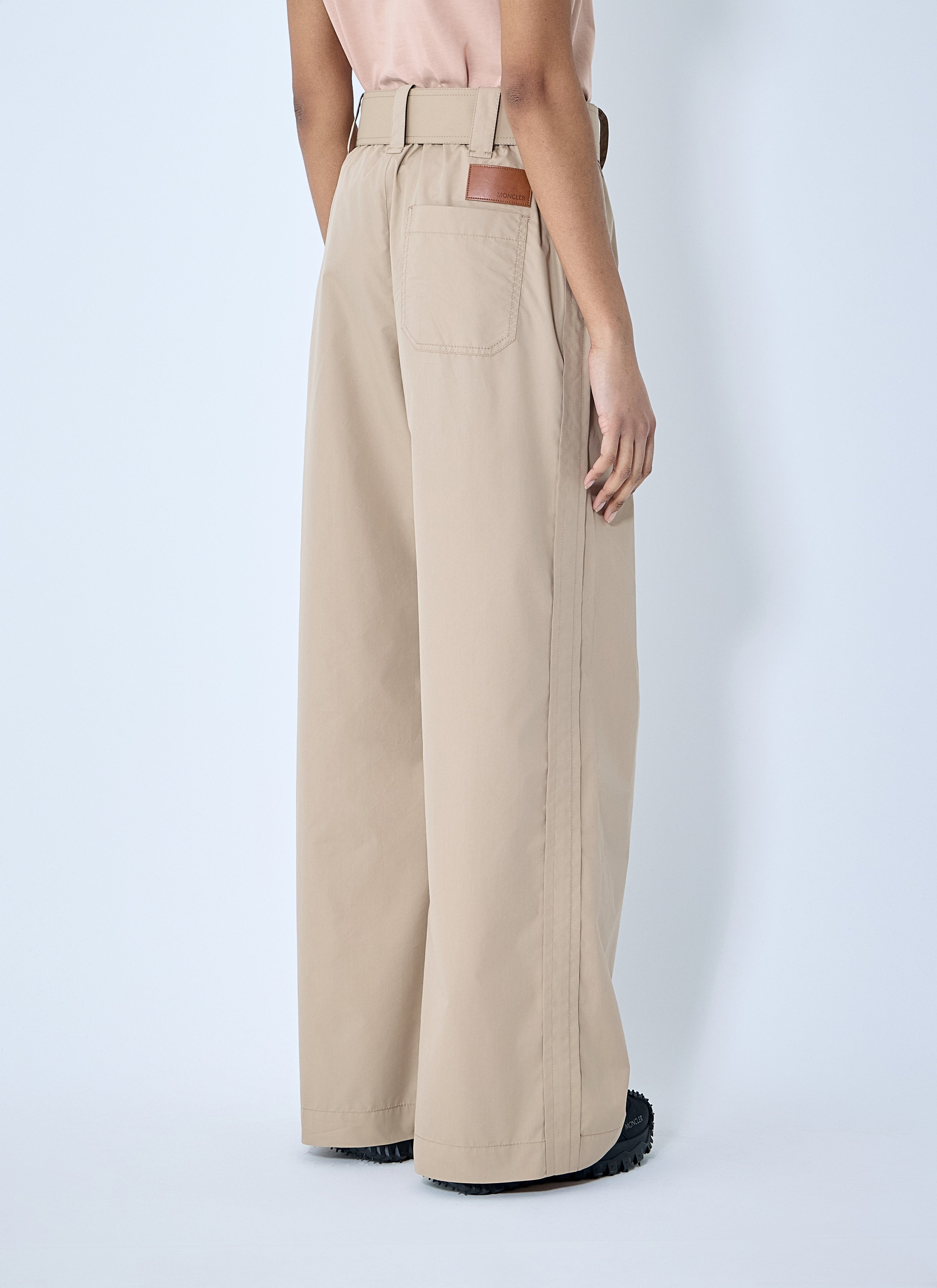 Moncler Women Belted Gathered Pants