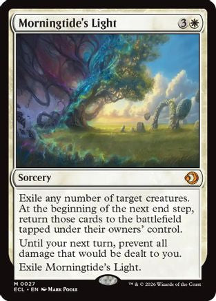 Morningtide's Light (ECL - 027) - Lorwyn Eclipsed - PhishStones Products