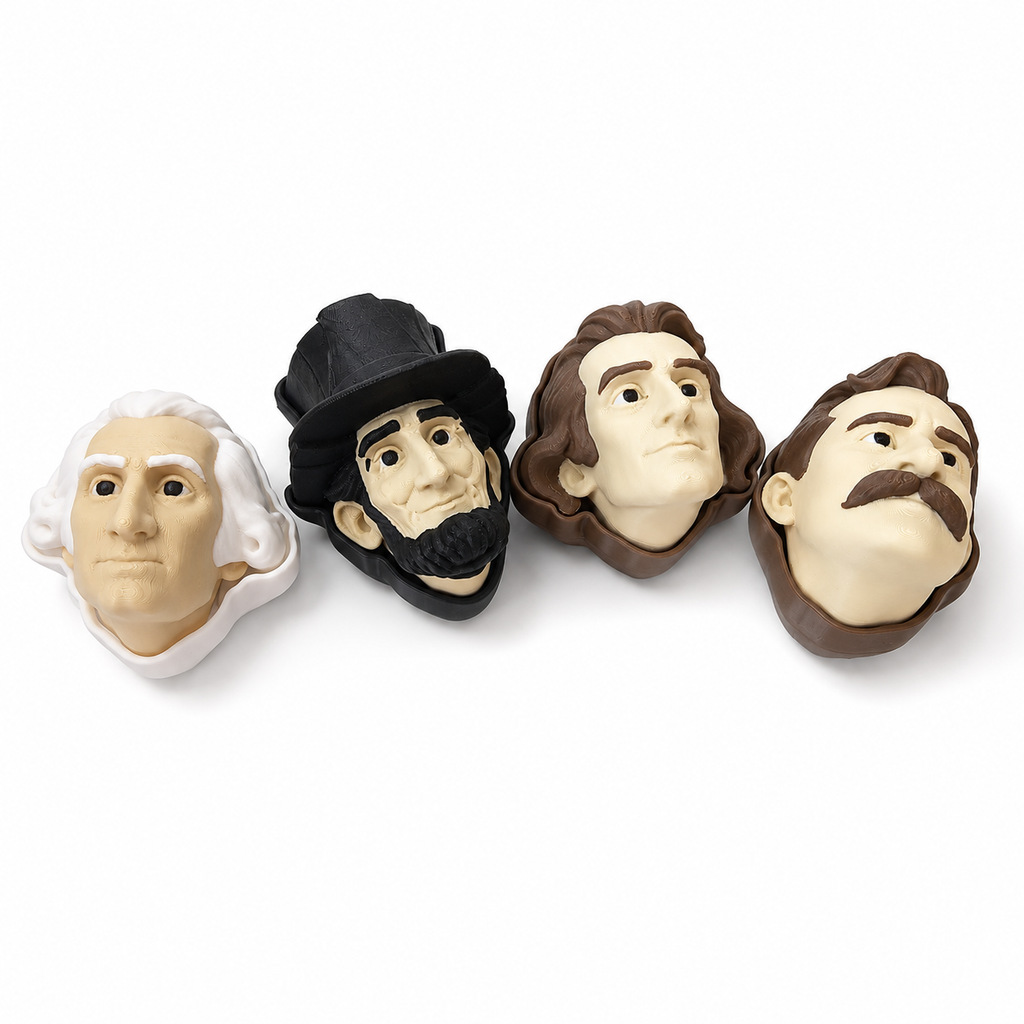 Mount Rushmore President Clicker Head Set