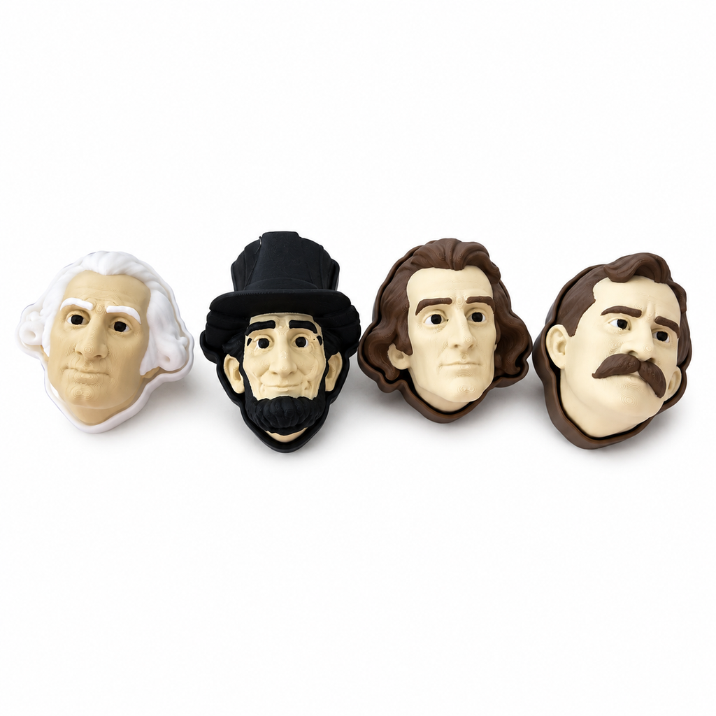 Mount Rushmore President Clicker Head Set