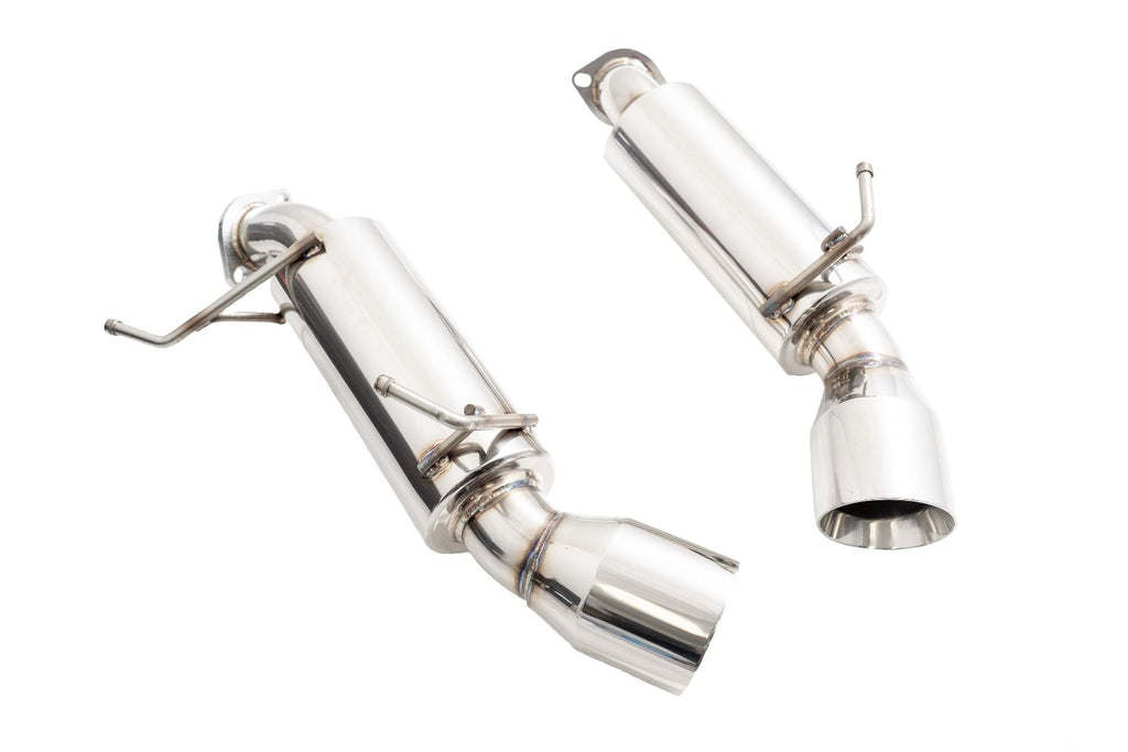 Megan Racing Exhaust Back for Infiniti G37 Coupe 08-11 Dual Canister RWD Only