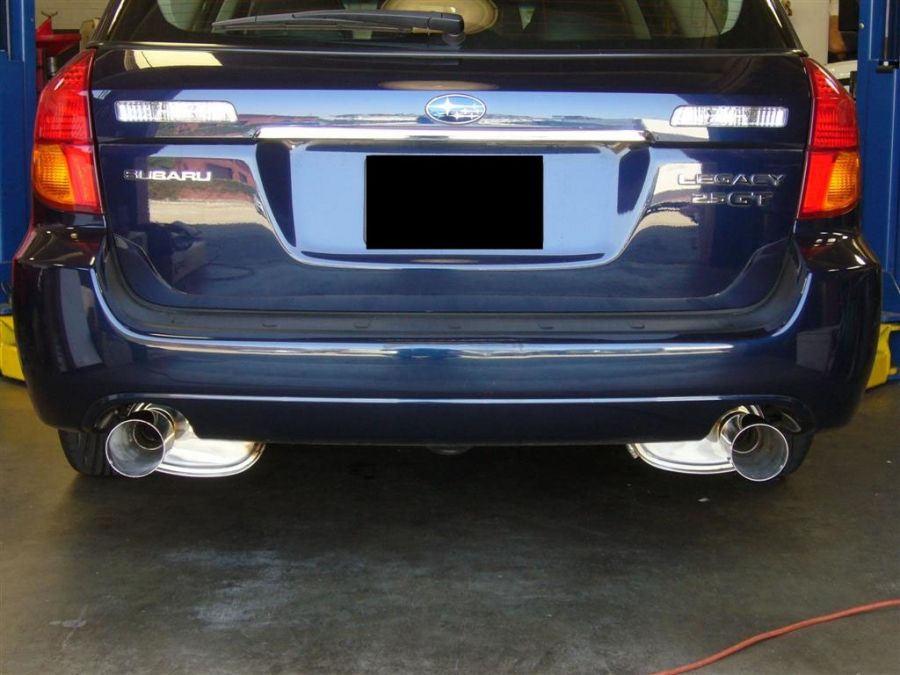 Megan Racing Cat Back Exhaust System for 2005-2009 Subaru Legacy GT 76mm ID 101mm OD