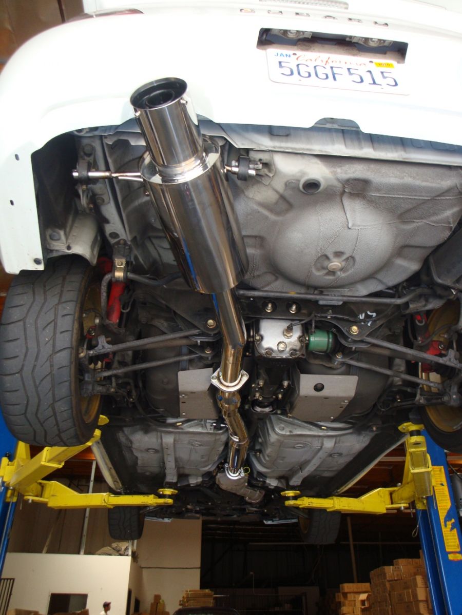 Megan Racing Cat-Back Exhaust System for 2002-2007 Subaru Impreza WRX STI 3" Stainless Steel MR-CBS-A-V2