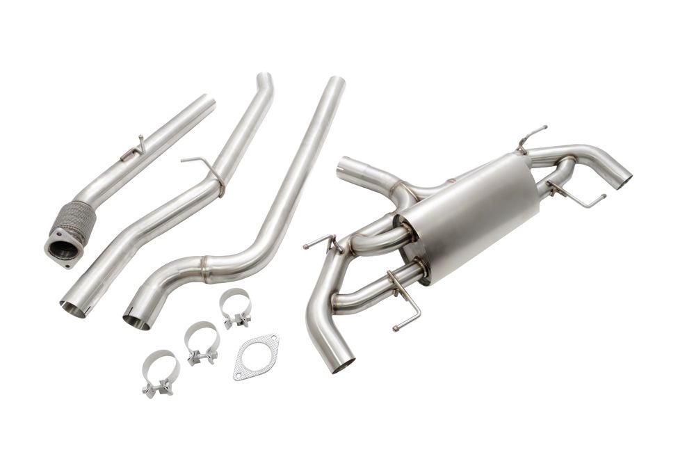 Megan Racing Cat-Back Exhaust for 2017-2021 Alfa Romeo Giulia 2.0T EXC Quadrifoglio MR-CBS-ARG17