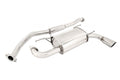 Megan Racing Exhaust System OE RS for Mazda Miata MX5 Mazdaspeed 2004 2005 T304 Stainless Steel 2.5" Tubing MR-CBS-MMX599-MS-M + MR-CBS-MMX599-MS-R