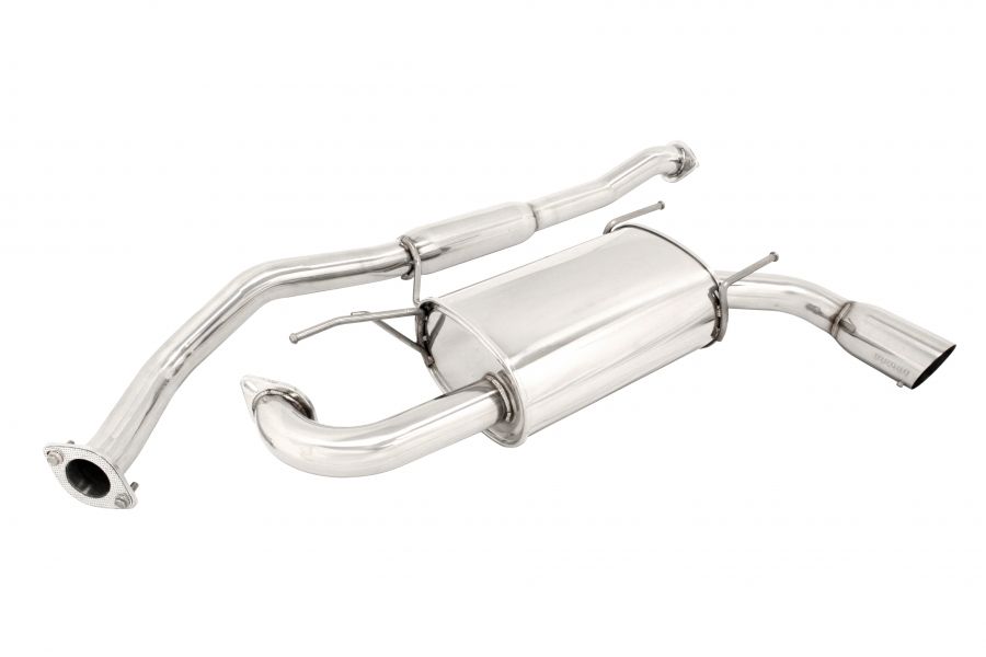 Megan Racing Exhaust System OE RS for Mazda Miata MX5 Mazdaspeed 2004 2005 T304 Stainless Steel 2.5" Tubing MR-CBS-MMX599-MS-M + MR-CBS-MMX599-MS-R
