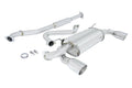 Megan Racing Exhaust System for Scion FR-S 2013-17 / Subaru BRZ 2013-17 / Toyota 86 2017-21 Dual 4" Burnt Ti Tips - MR-CBS-SFR12-SRT-R+MR-CBS-SFR12-M