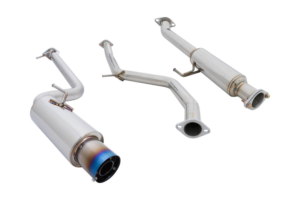 Megan Racing Cat-Back Exhaust for Scion TC 2011+ - Blue Titanium Tip