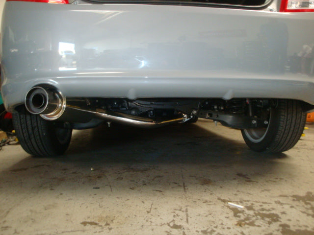 Megan Racing Cat-Back Exhaust for Scion TC 2011+ - Blue Titanium Tip