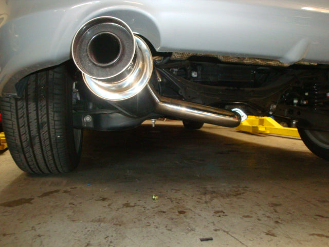 Megan Racing Cat-Back Exhaust for Scion TC 2011+ - Blue Titanium Tip