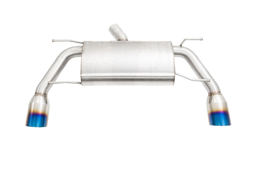 Megan Racing Cat-Back Exhaust for Toyota GR86 2022+ CBS Burnt Tips MR-CBS-T8622-BT