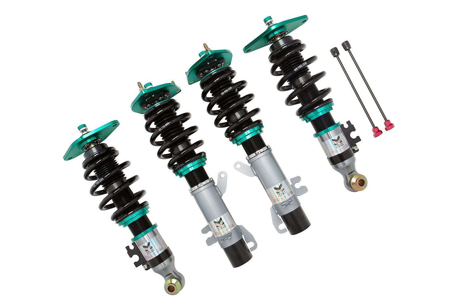 Megan Racing Coilover Damper Kit for 2007-2013 Mini Cooper R56 - Euro II Series Full Length Adjustable Monotube MR-CDK-MC08