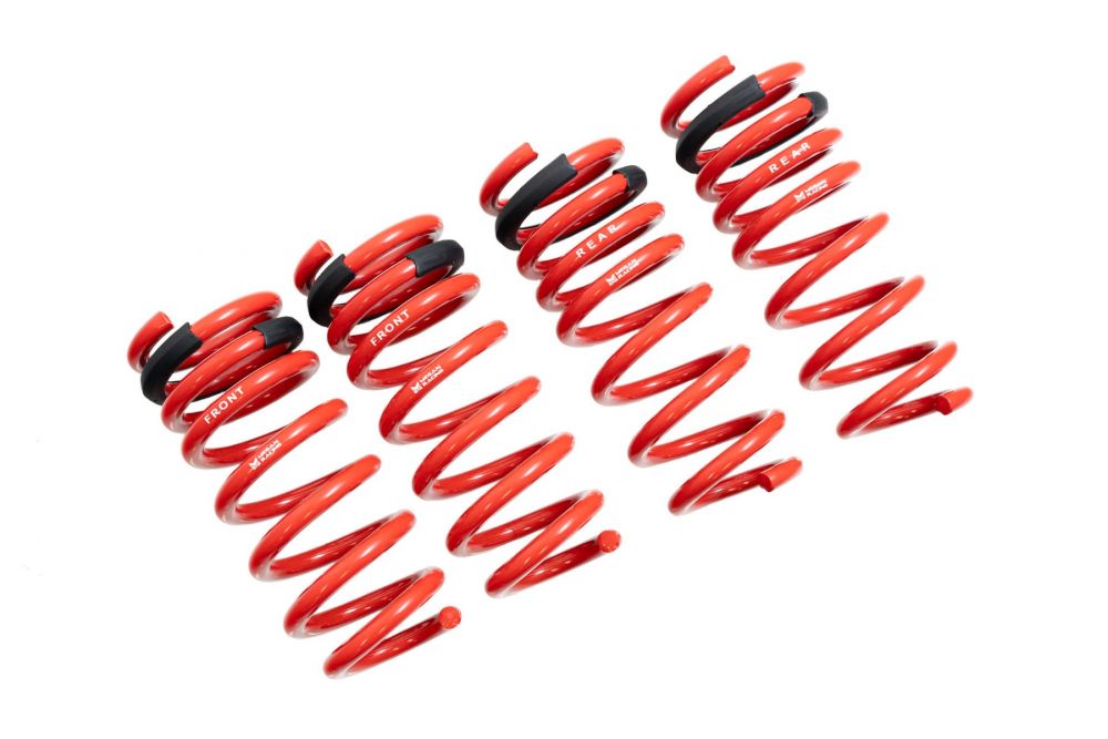Megan Racing Lowering Springs Front & Rear for 2019+ BMW X5M G05 AWD -32mm/-26mm SAE 9254 Cold Wound Steel MR-LS-BG05X