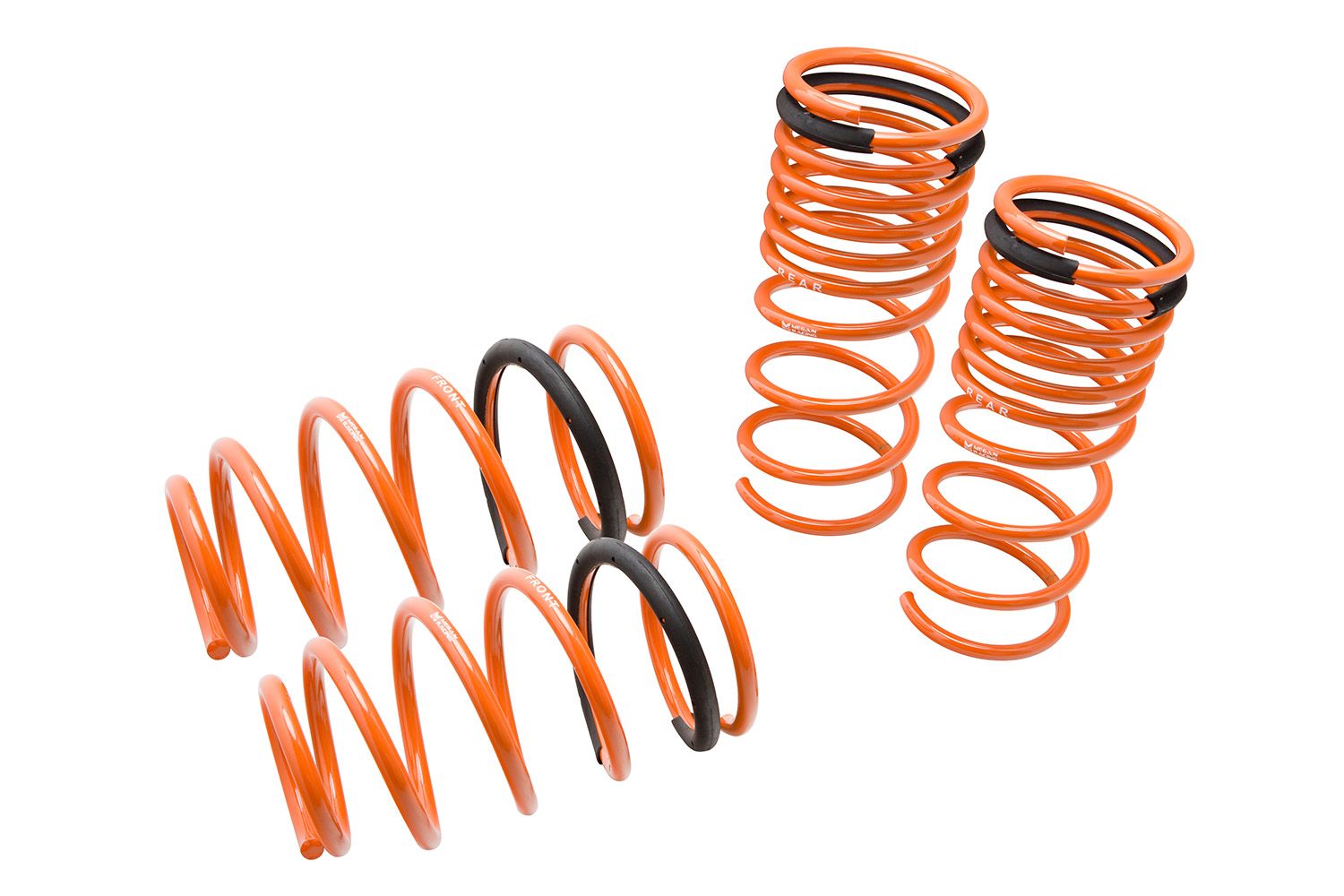 Megan Racing Lowering Springs for 1995-2002 Chevrolet Cavalier 50.8mm Front Drop, 48.26mm Rear Drop - MR-LS-CC9501