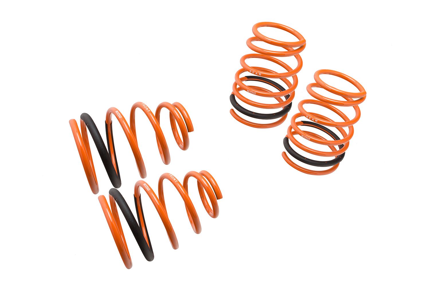Megan Racing Lowering Springs Front & Rear for Dodge Neon 1995 to 1999 9254 Cold Wound Steel PowderCoated Drop 44.46mm Warranty - MR-LS-DN95
