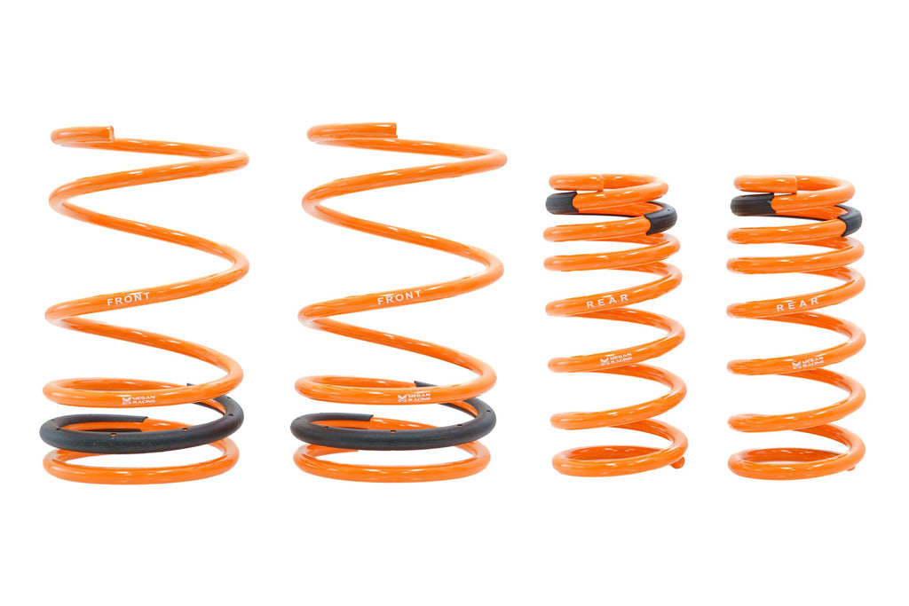 Megan Racing Lowering Springs for 2003-2006 Honda Element 2WD AWD - SAE 9254 Cold Wound Steel 38.1mm Drop MR-LS-HE03