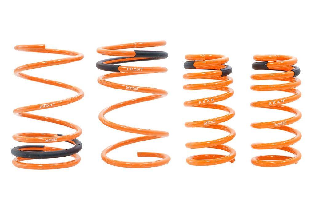 Megan Racing Lowering Springs Front & Rear for 2007-2011 Honda Element 2WD AWD - Front Drop 38.1mm, Rear Drop 35.56mm MR-LS-HE08
