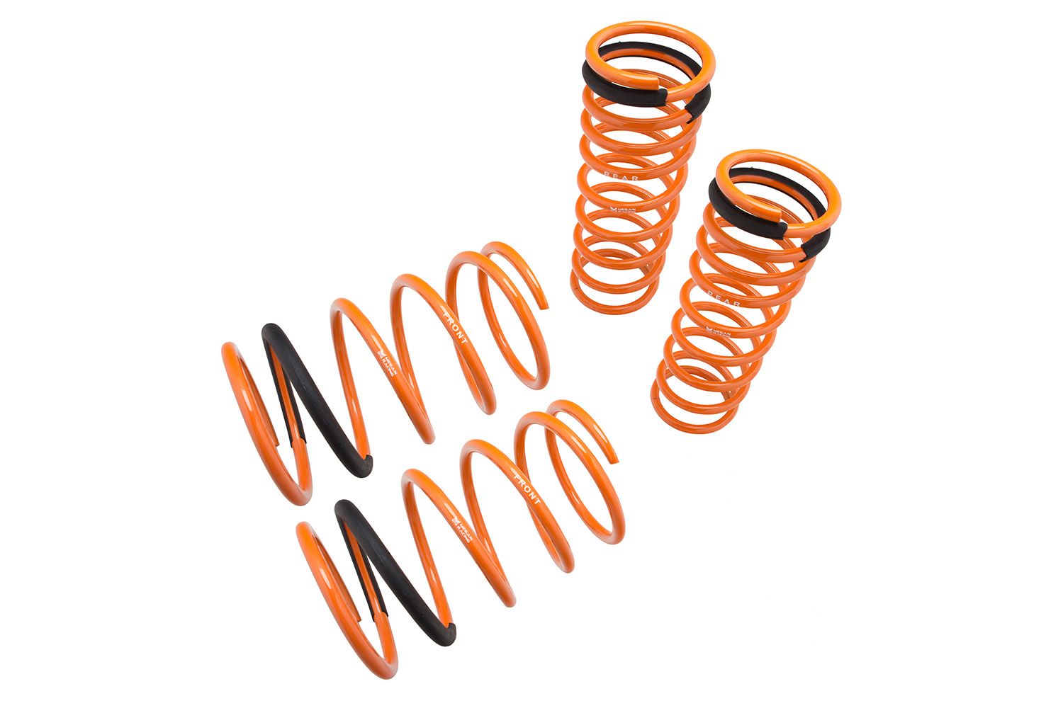 Megan Racing Lowering Springs Front & Rear for 1991-1999 Mitsubishi 3000GT AWD - SAE 9254 Cold Wound Steel MR-LS-M3GT
