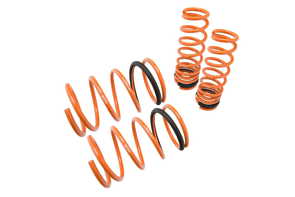 Megan Racing Lowering Springs Front/Rear for Mitsubishi Lancer EVO 8/9 2003-2007 - 1.9F/1.9R Spring Rate, 50.8mm Front Drop, 48.26mm Rear Drop MR-LS-MLE803