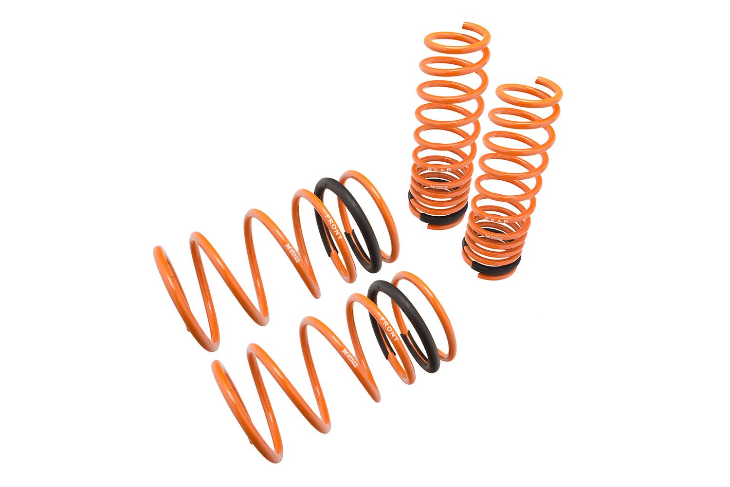 Megan Racing Lowering Springs for 1992-2001 Mitsubishi Mirage - Front Drop 50.8mm Rear Drop 48.26mm MR-LS-MM92