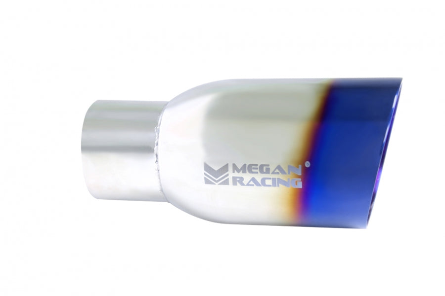 Megan Racing Universal Exhaust Tip for 3.5" Black Chrome 2.5" Piping - MR-UT-BC01
