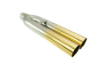 Megan Racing Universal 3" VIP Exhaust Tip - Blast Pipe Style Gold
