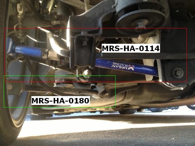 Megan Racing - Rear Traction Rod for Honda Accord 2008 to 2012 MRS-HA-0180