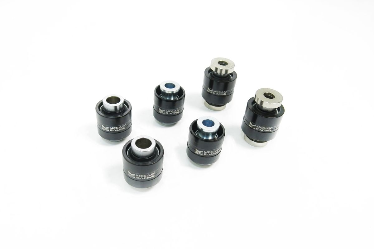 Megan Racing Control Arm Spherical Bearings Rear Lower for Honda S2000 AP1/AP2 2000-2009 - 6pcs