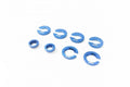 Megan Racing Rear Subframe Bushing Collars for Lexus SC430 01-10 - Solid Aluminum, Anodized, High Strength MRS-LX-0390-III
