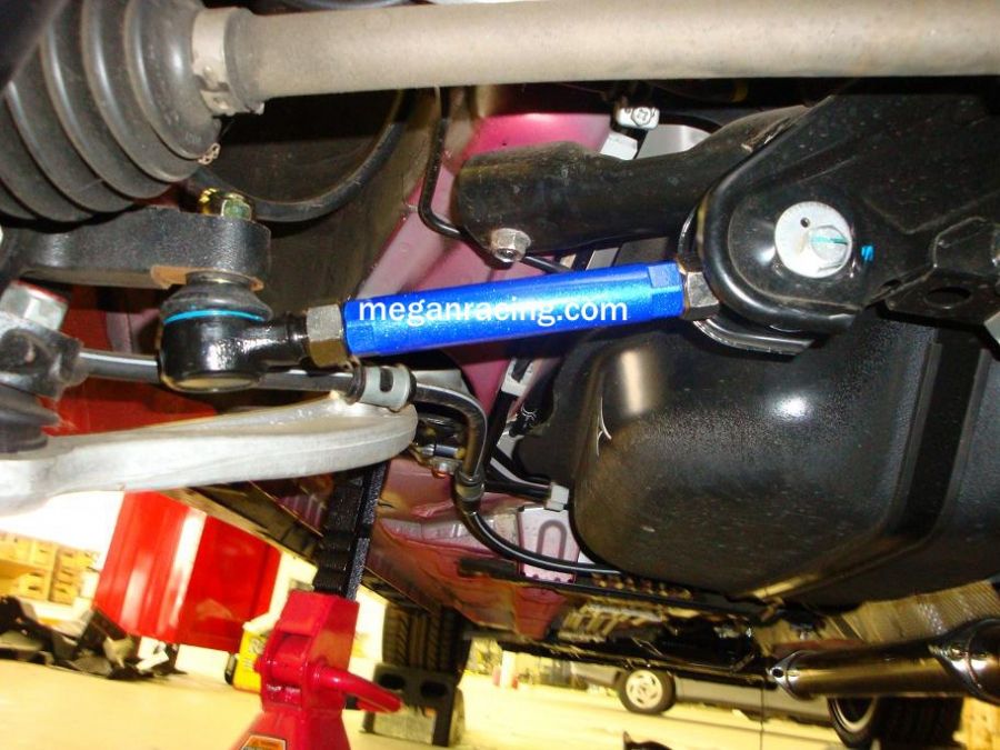 Megan Racing Adjustable Rear Toe Control Arm for Mitsubishi EVO 4-10 (Steel Alloy, Pillow Ball) MRS-MT-0570