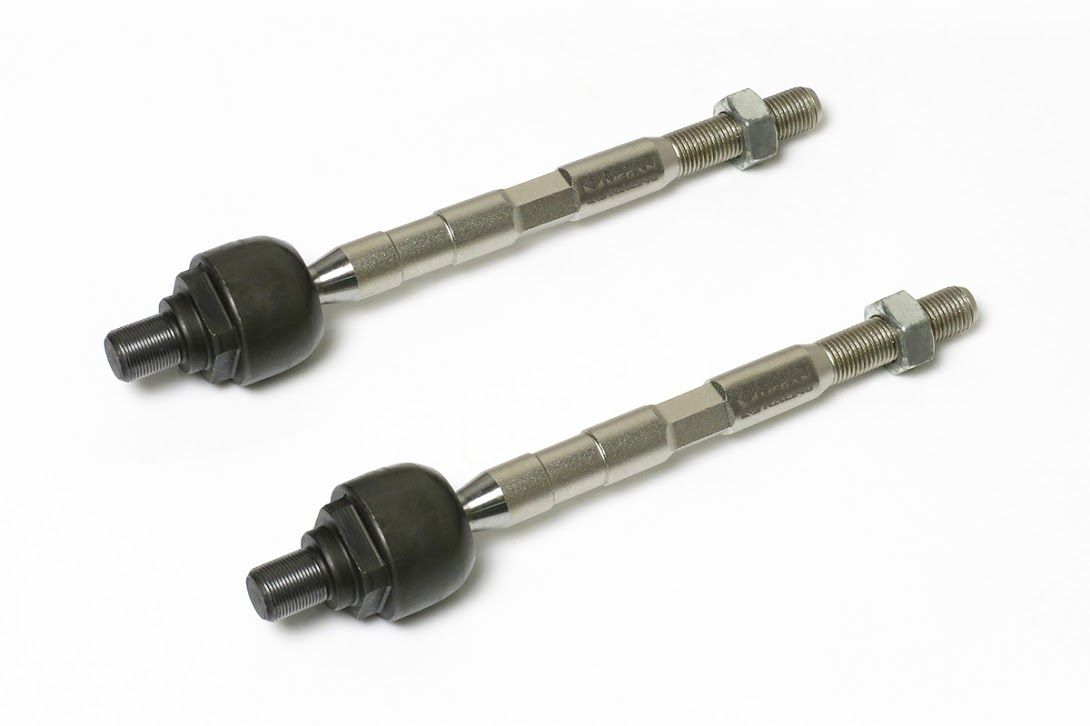 Megan Racing Inner Tie Rods for Nissan 350Z Heat Treated Steel Alloy Built In Spacer MRS-NS-0361