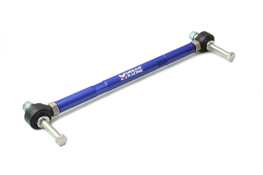 Megan Racing Rear Lower Support Bar Adjustable Steel Rod for Nissan S13/S14 16.875"-18.375" MRS-NS-1793