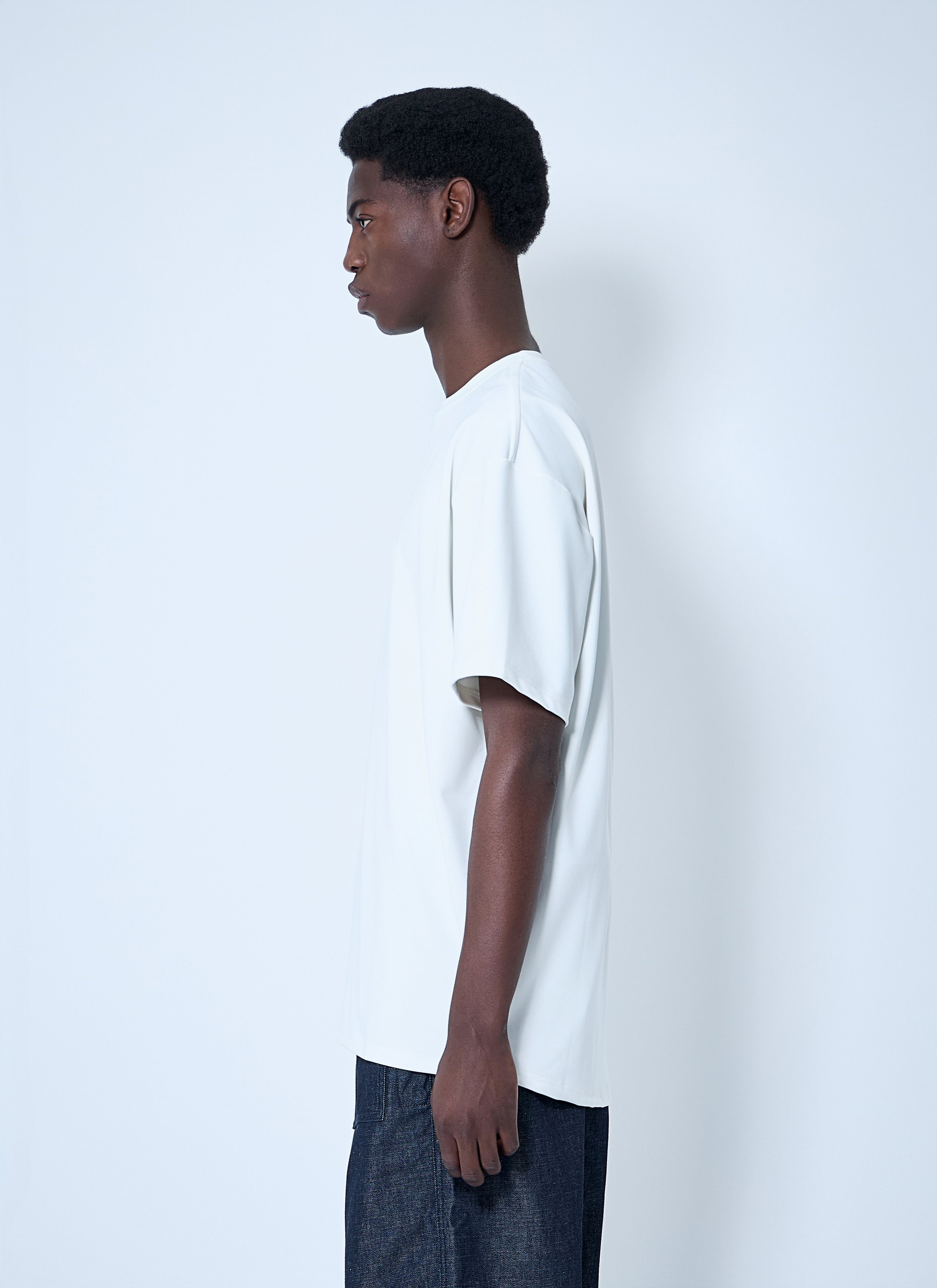 Mugler Men Cut-Out T-Shirt