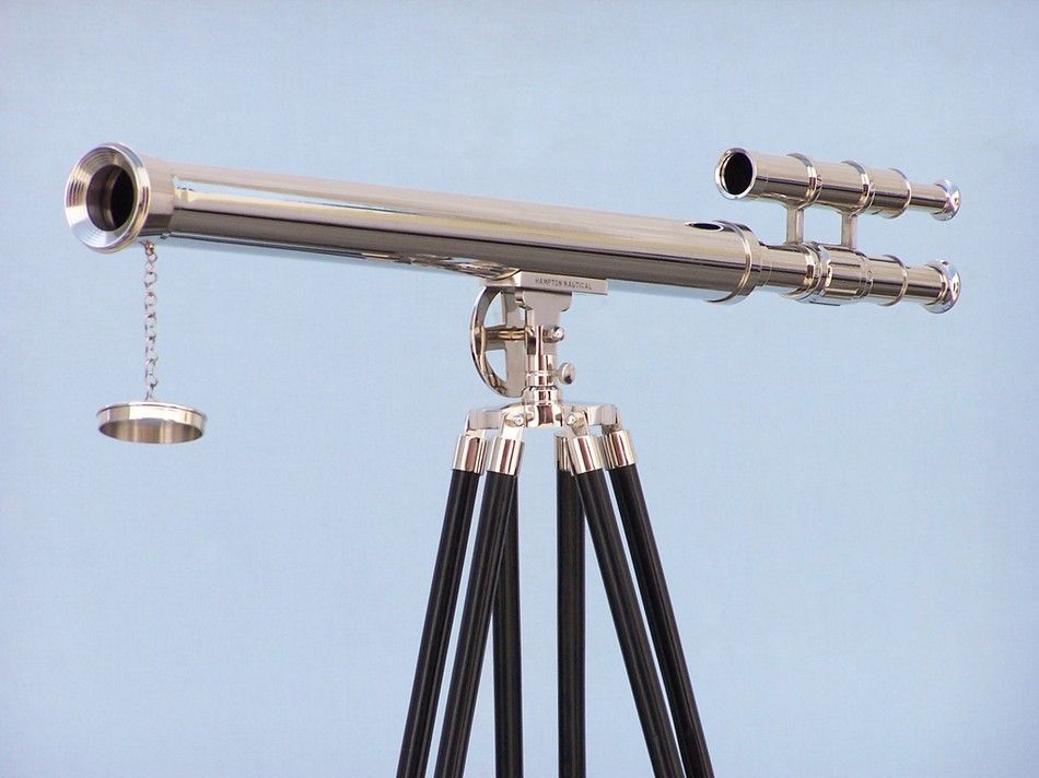 Floor Standing Chrome Griffith Astro Telescope 64""