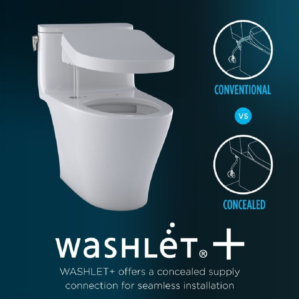 [MW7863074CEFG#01] TOTO Drake Transitional Washlet C2 And 1.28 GPF Elongated Chair Height Toilet With Left Hand Lever (SAK98346)