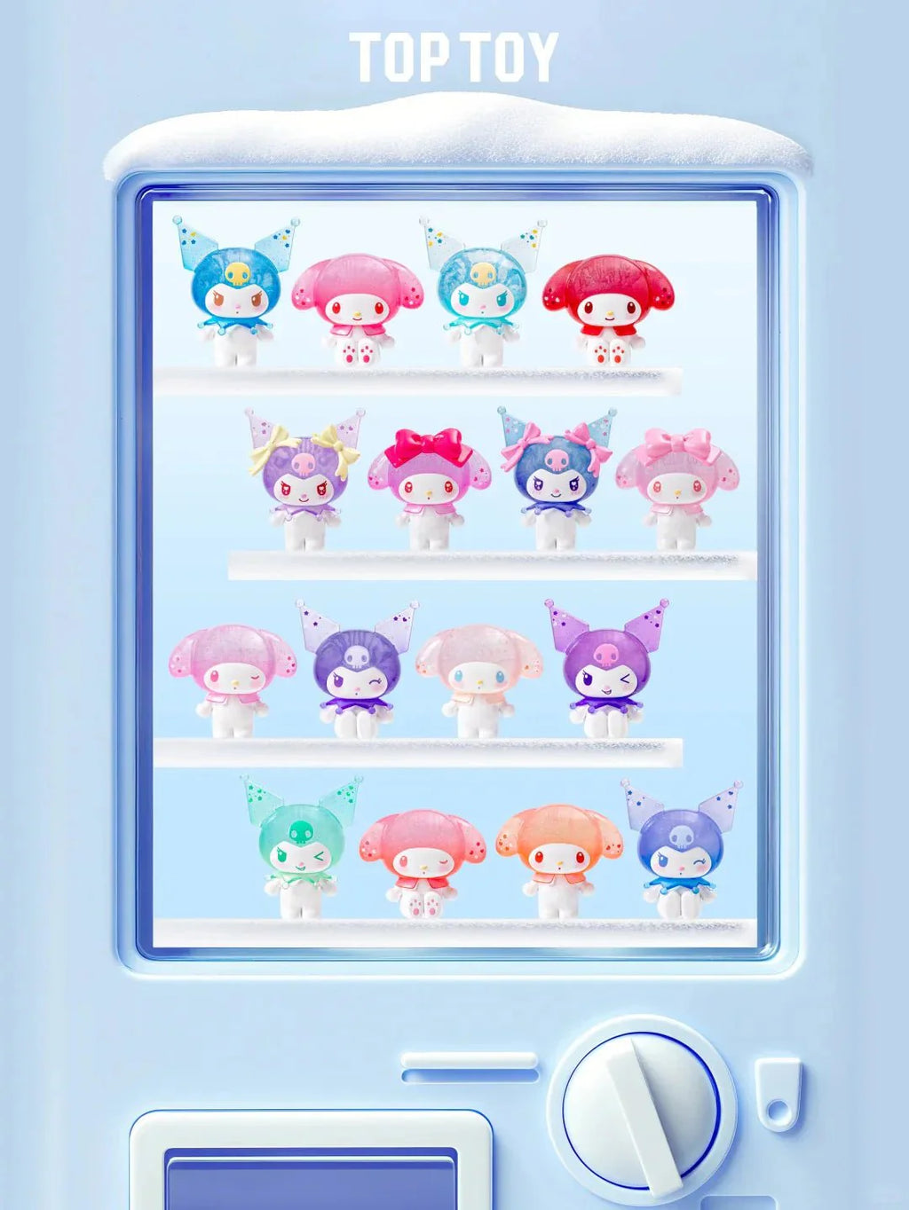 MY MELODY & KUROMI Ramune-Style Mini Figures Surprise Blind Bag by Top Toy