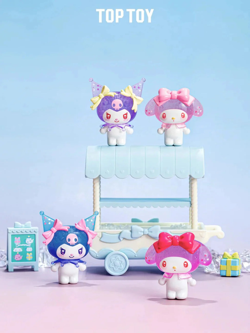 MY MELODY & KUROMI Ramune-Style Mini Figures Surprise Blind Bag by Top Toy